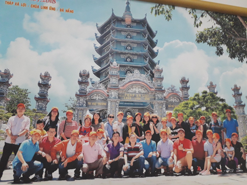 Công đoàn viên khoa du lịch Đà Nẵng-Hội An-Huế năm 2018